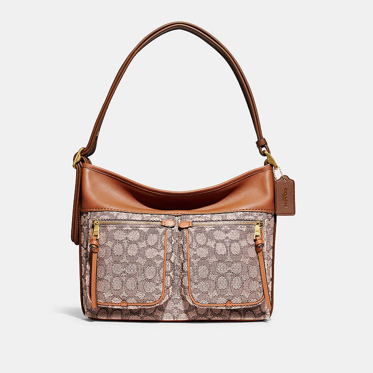 COACH® Outlet | Andie Shoulder Bag In Signature Textile Jacquard