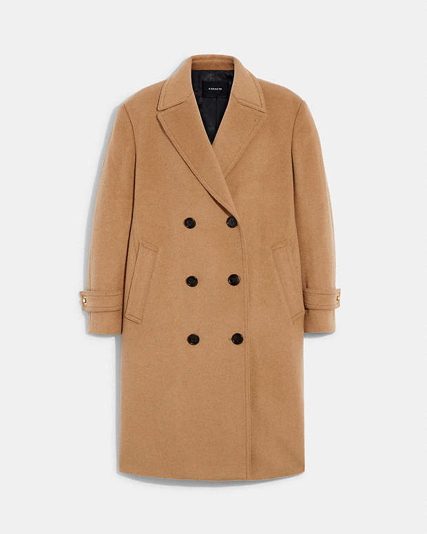 公式】COACH – コーチ | ロング ウール コート・リサイクル ウール