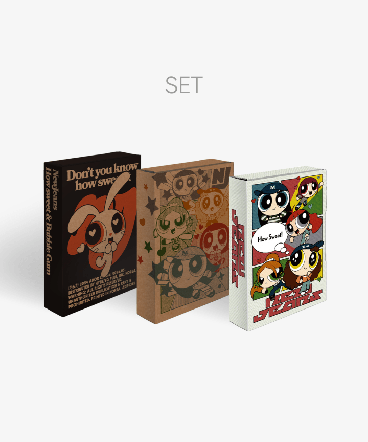 NEWJEANS - HOW SWEET WEVERSE ALBUM WEVERSE GIFT SET | COKODIVE
