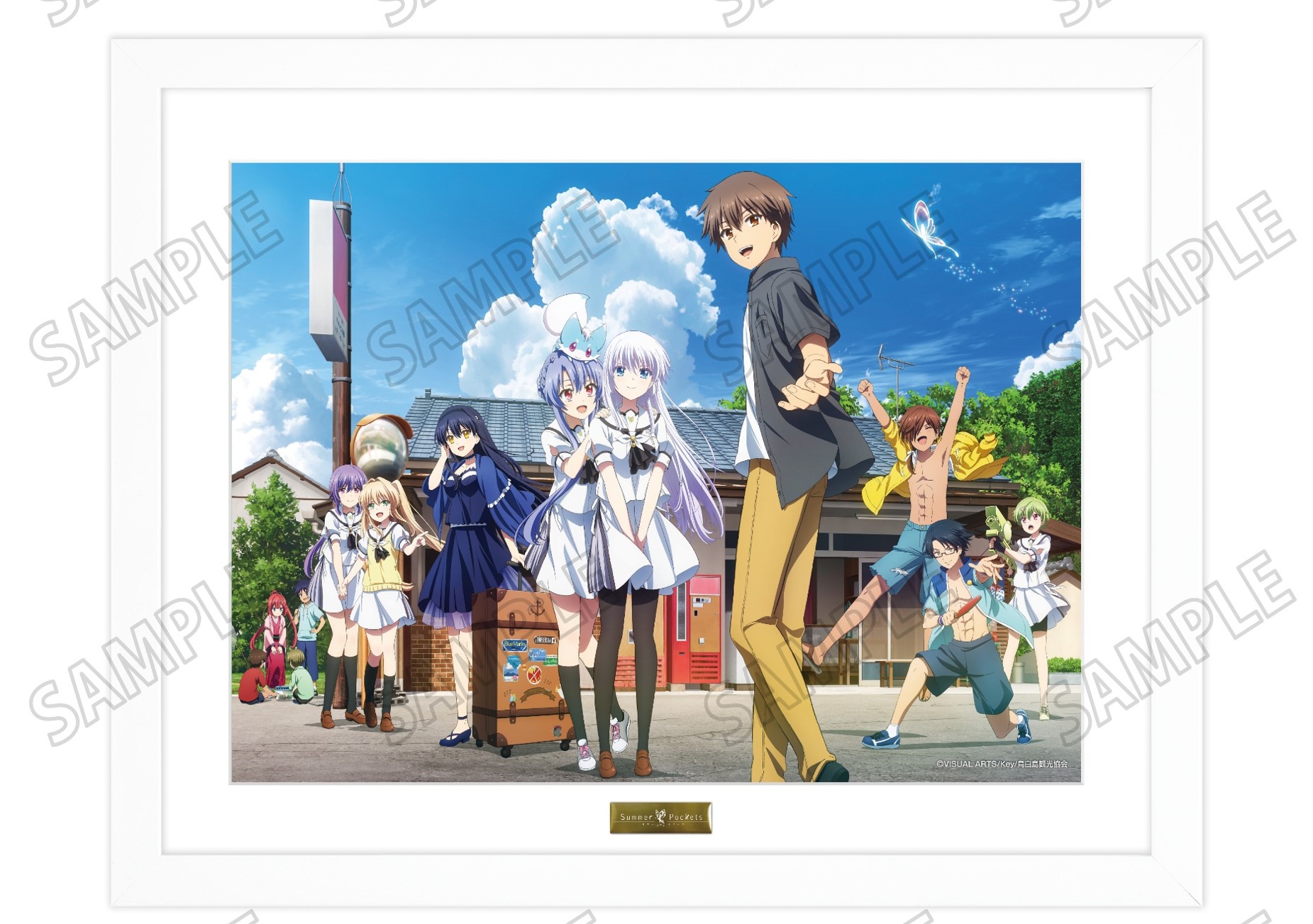 Summer Pockets 水着メイド衣装のPOP UP先行 描き下ろしグッズ 発売!