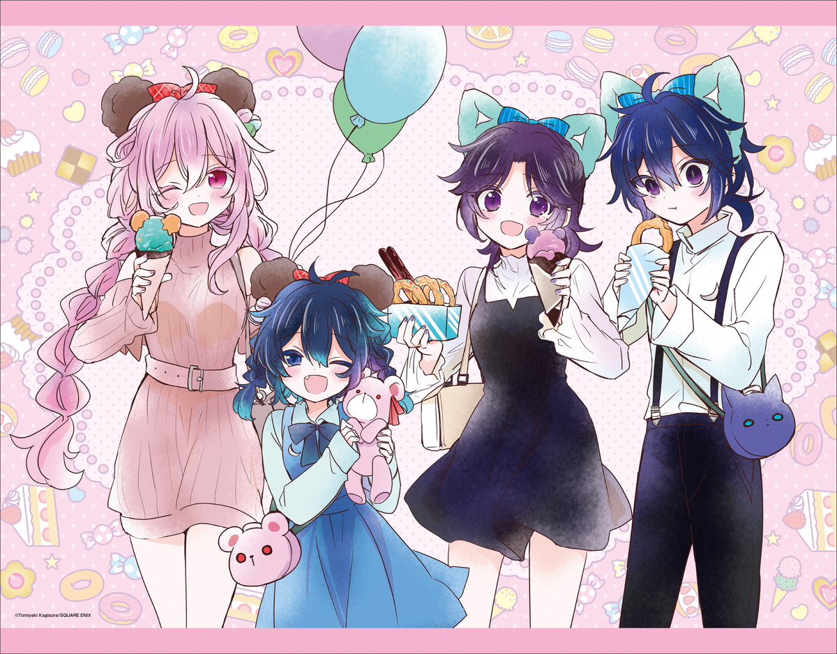 ハッピーシュガーライフ「遊園地 Ver.」描き下ろしグッズ 8月一般発売!