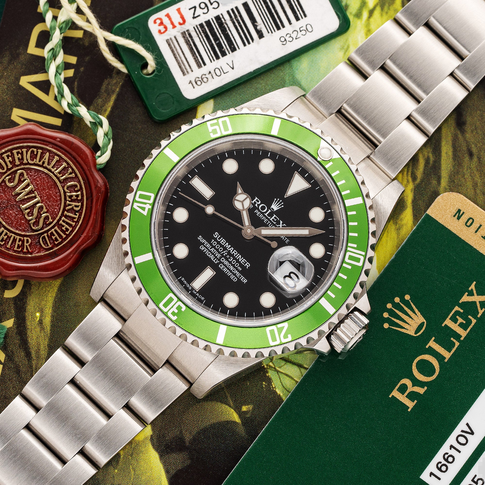 Rolex Anniversary Submariner 16610LV 
