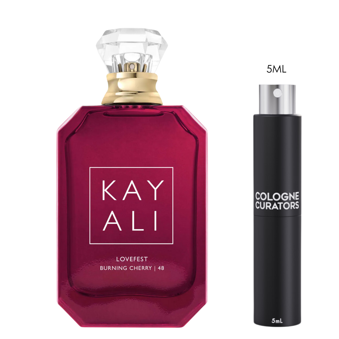 Lovefest Burning Cherry EDP Fragrance Sample by Kayali