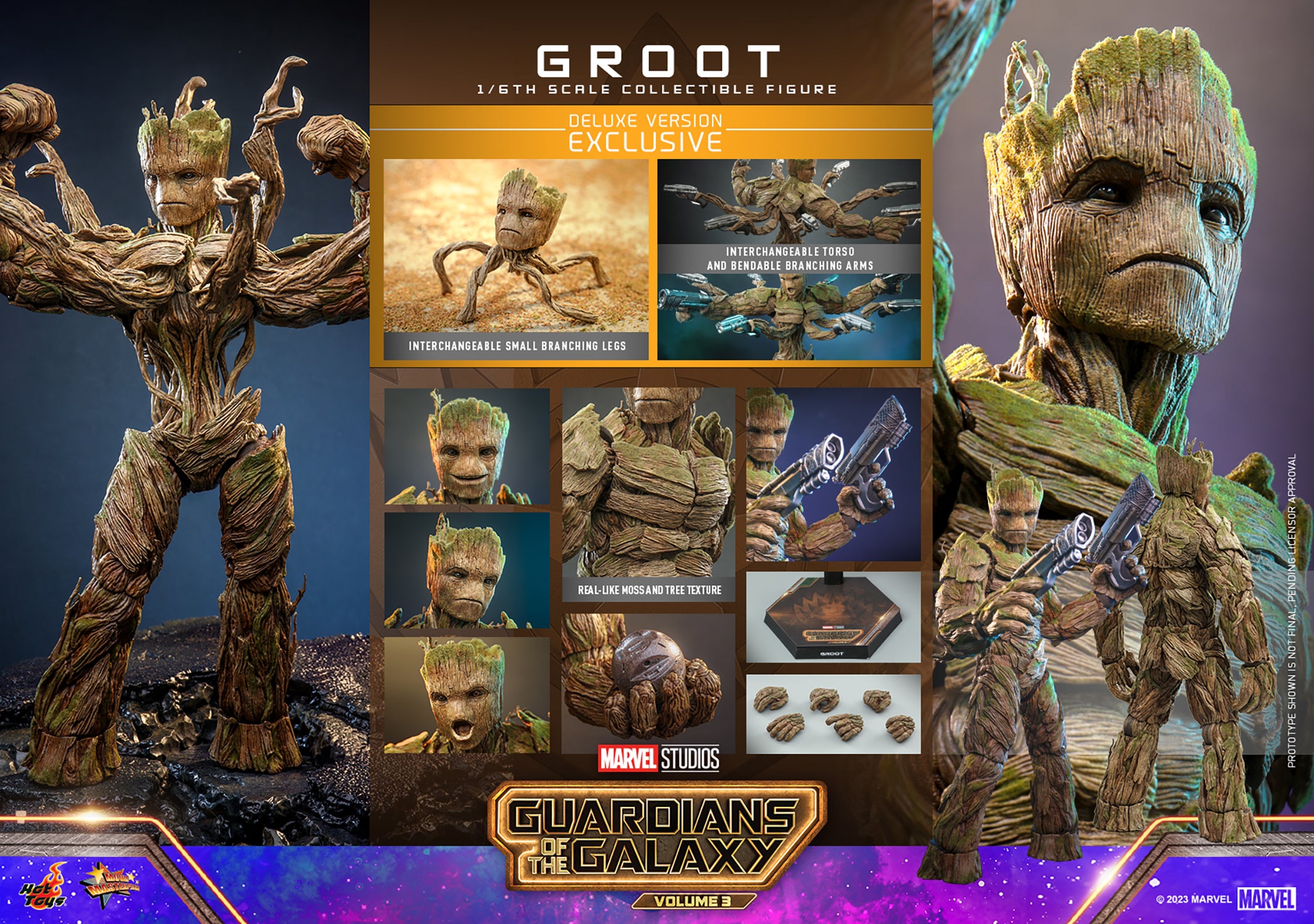 Hot Toys - Groot (Deluxe Version) - MMS707 [Guardians of the