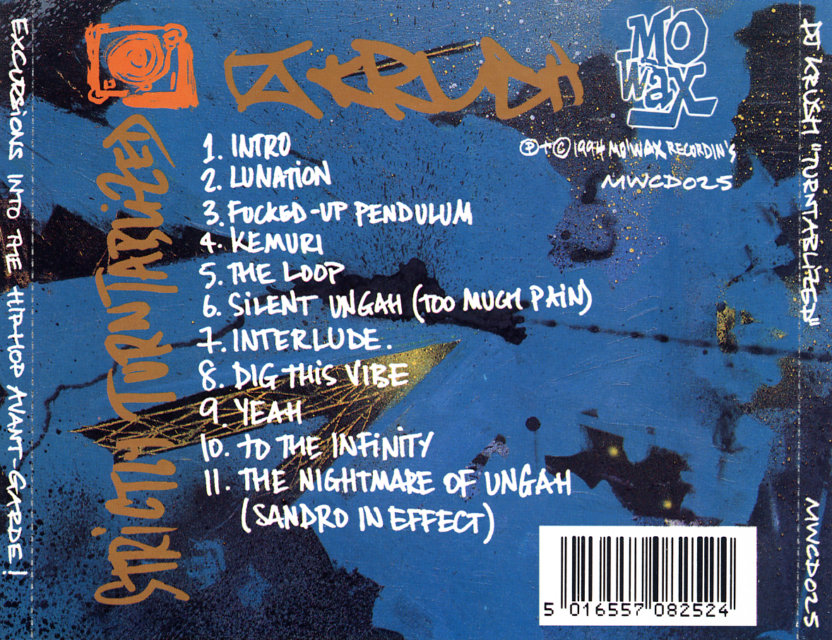 Release “Strictly Turntablized” by DJ Krush - Cover art - MusicBrainz