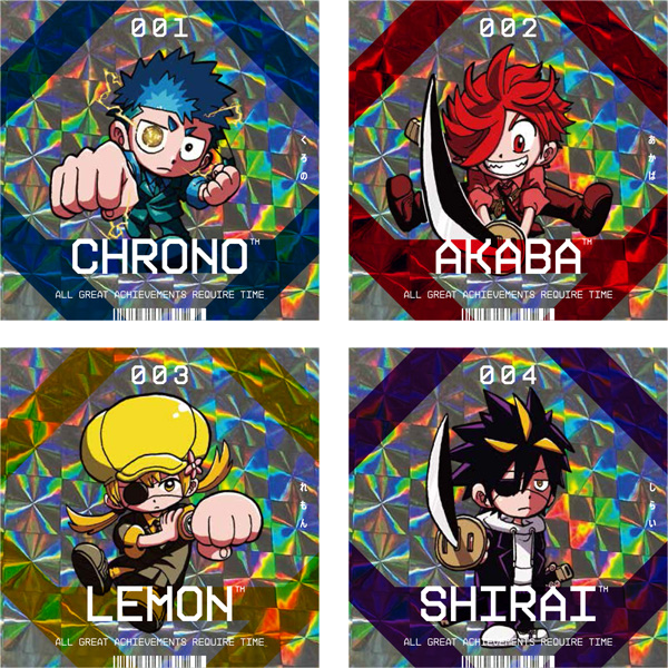 コミックス第4巻発売記念！ 『運命の巻戻士』クリスタルシールが