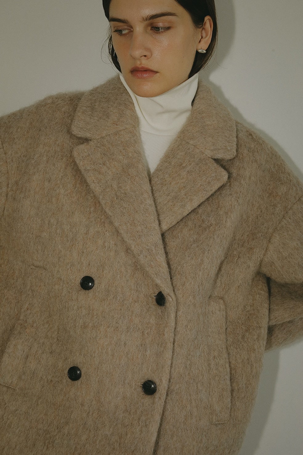 SHAGGY COCOON COAT｜OUTER(アウター)｜MANOF OFFICIAL ONLINE STORE