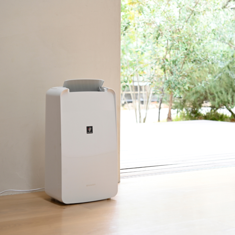 SHARP プラズマクラスター コンパクト衣類乾燥除湿機 W30.3×奥行20.3