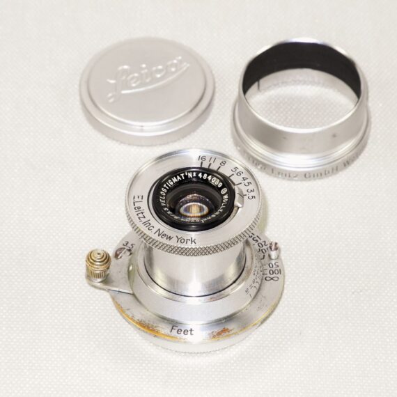 Leica Leitz New York Wollensak Velostigmat 50mm f/3.5 Leica Screw