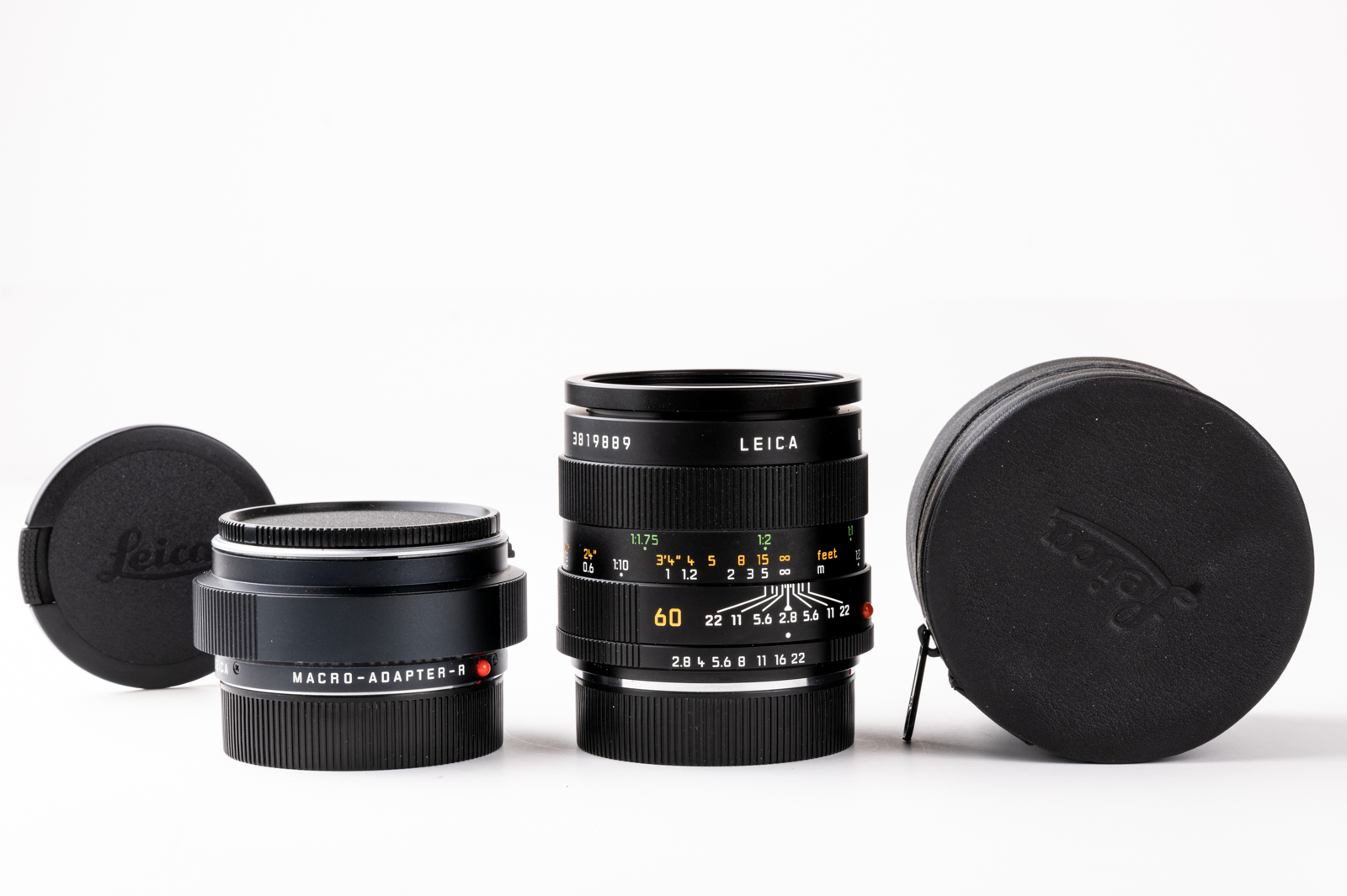 LEICA MACRO-ELMARIT-R 2,8/60mm ROM + Macro-Adapter-R | Leica