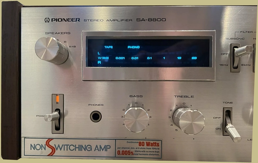 Pioneer SA-8800 | Classic Receivers