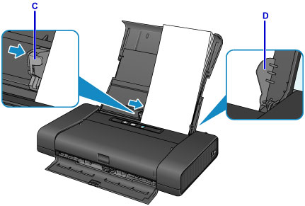 インクジェットプリンター】用紙をセットする (PIXUS iP110)