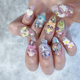 おジャ魔女どれみネイルのネイルデザイン｜ネイルブック