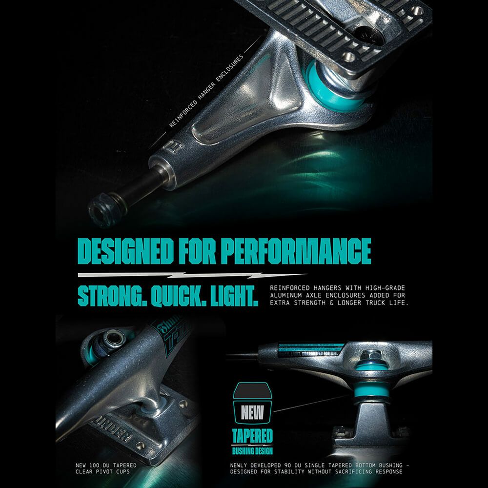 THUNDER TRUCK サンダー トラック T-II 149 HI シルバー スケート