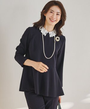 洗える】ジョーゼットフリル ブラウス / 23区 | ファッション通販