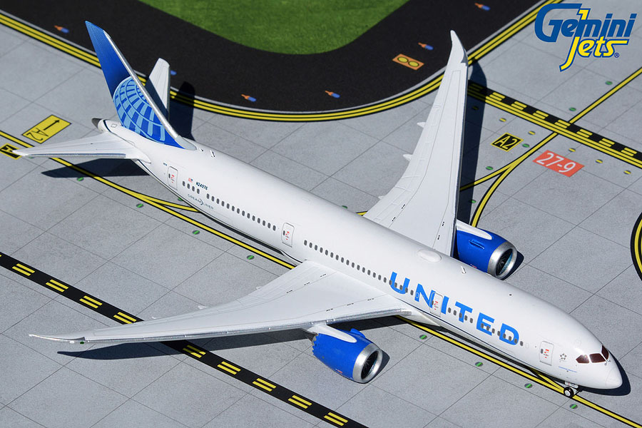 GJUAL1795 GEMINI JETS UNITED / ユナイテッド航空 B787-9 N24976 1