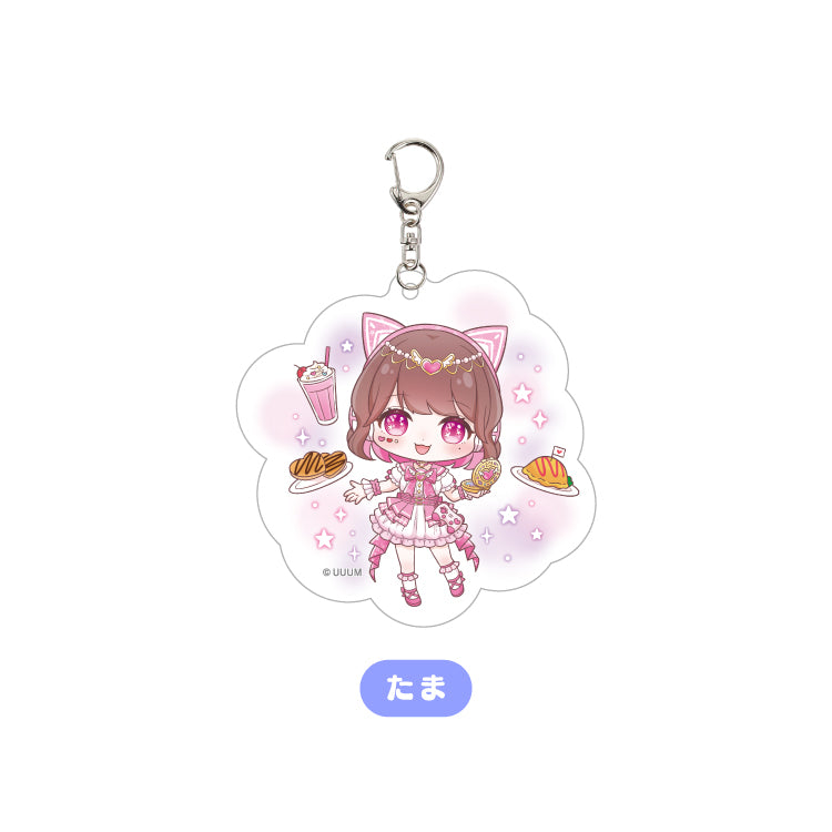 TAMAchan】ゲーミングマジカルカフェ☆アクリルキーホルダー｜TAMAchan