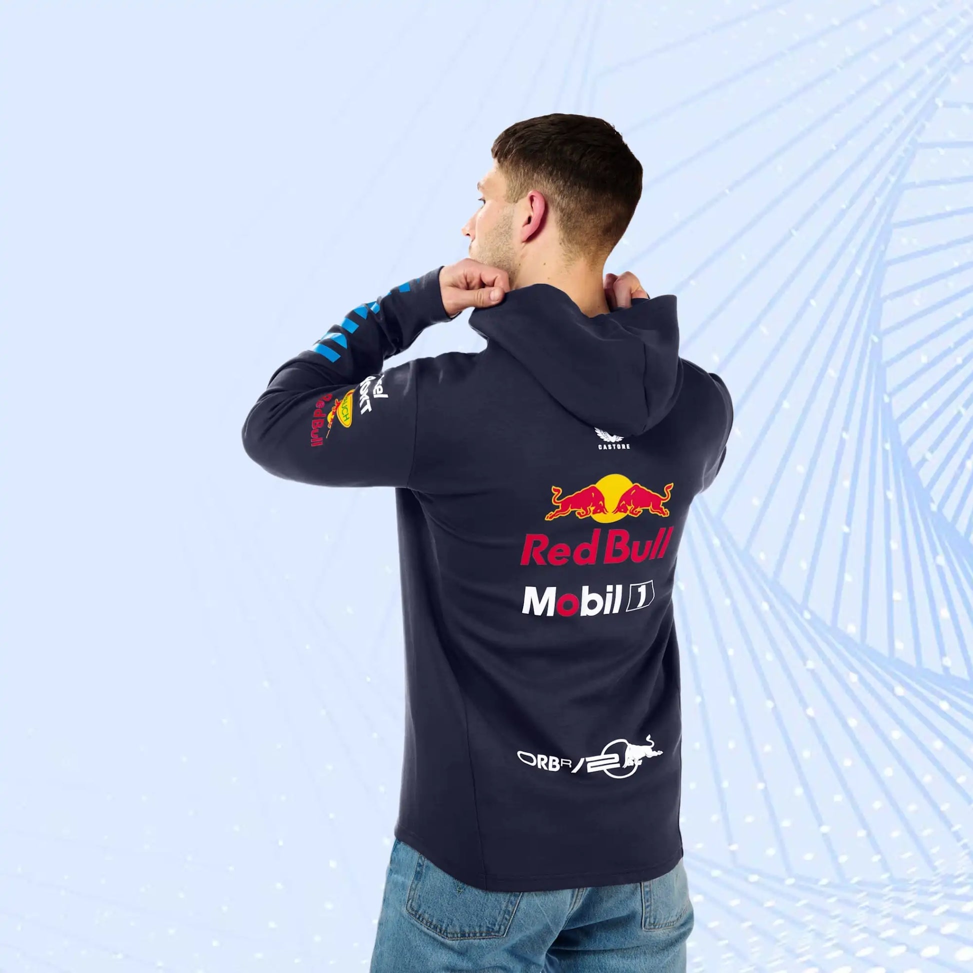 New 2024 Oracle Red Bull Racing F1 Team Replica Zip Hoodie - Craze