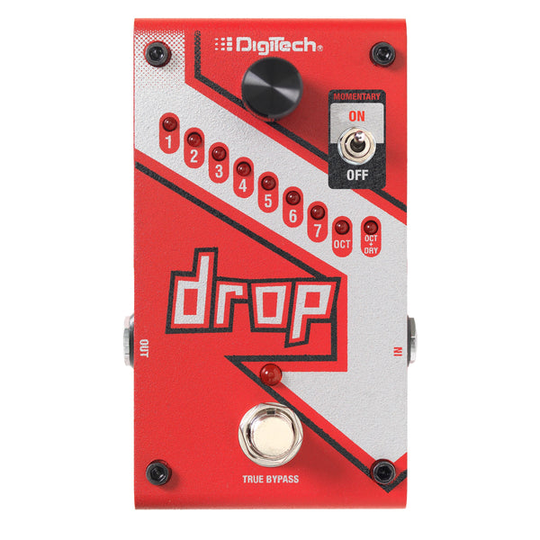 DigiTech Drop Polyphonic Drop Tune Pitch-Shift Pedal (Open Box)