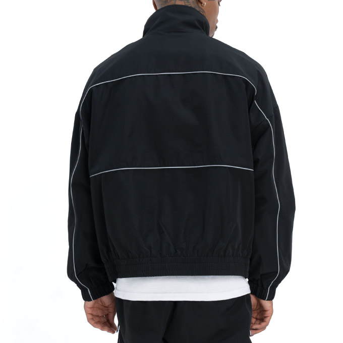リラックスフィットのヘビーウェイト トラックジャケット PRO CLUB