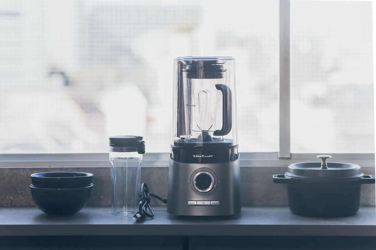 ビタクラフトのブレンダーFRESQOの“真空の力”がすごかった！真空で