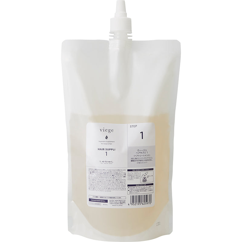 ヴィージェ ヘアサプリ 1 800ml(詰替え) – DD