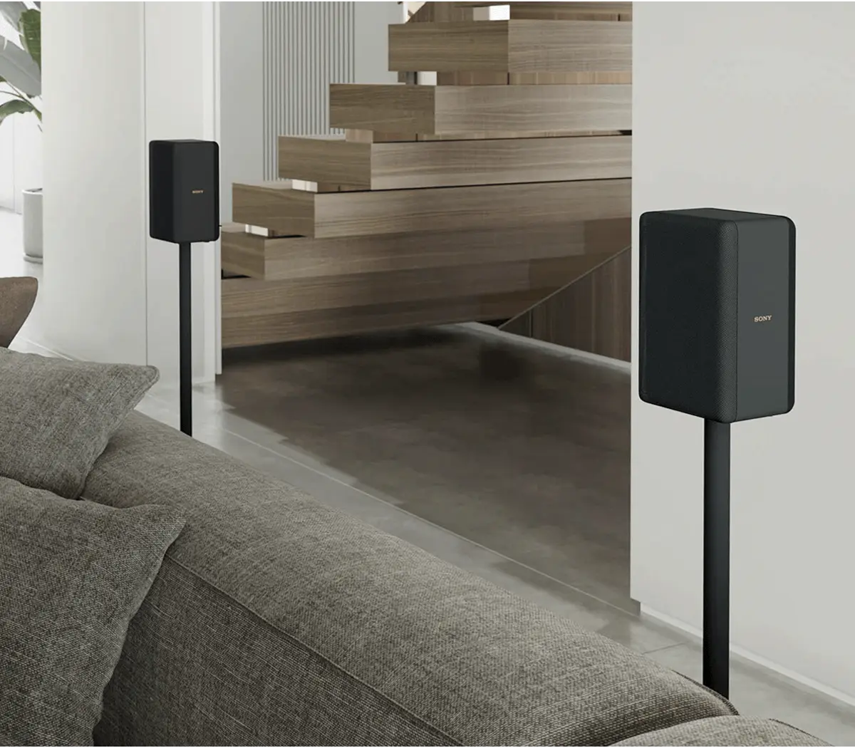 Sony SA-RS3S Wireless Rear Speakers for Bar 9/Bar 8/HT-A7000/HT