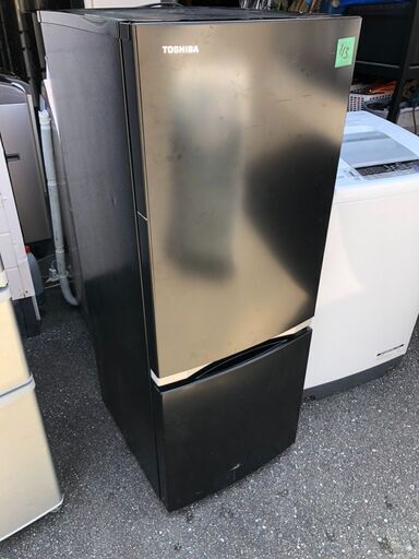 TOSHIBA 冷蔵庫 2020年製 153L GR-R15BS（K） GR-R15BS-K 冷蔵庫 BS