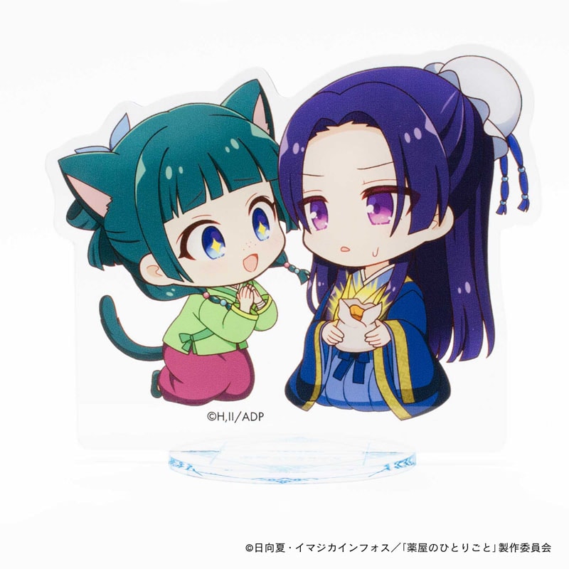 薬屋のひとりごと アクリルフィギュアスタンド・ネコ猫猫と壬氏_牛黄