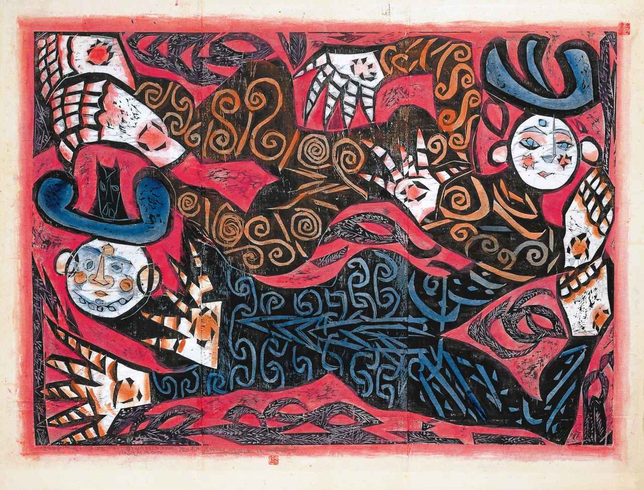 なんという大迫力！わだばゴッホになる世界の棟方志功展、あべの