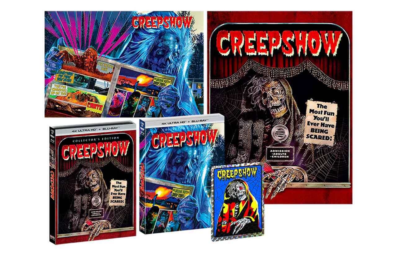 キング脚本ホラーが4K化『クリープショー』【海外盤Blu-ray発売情報