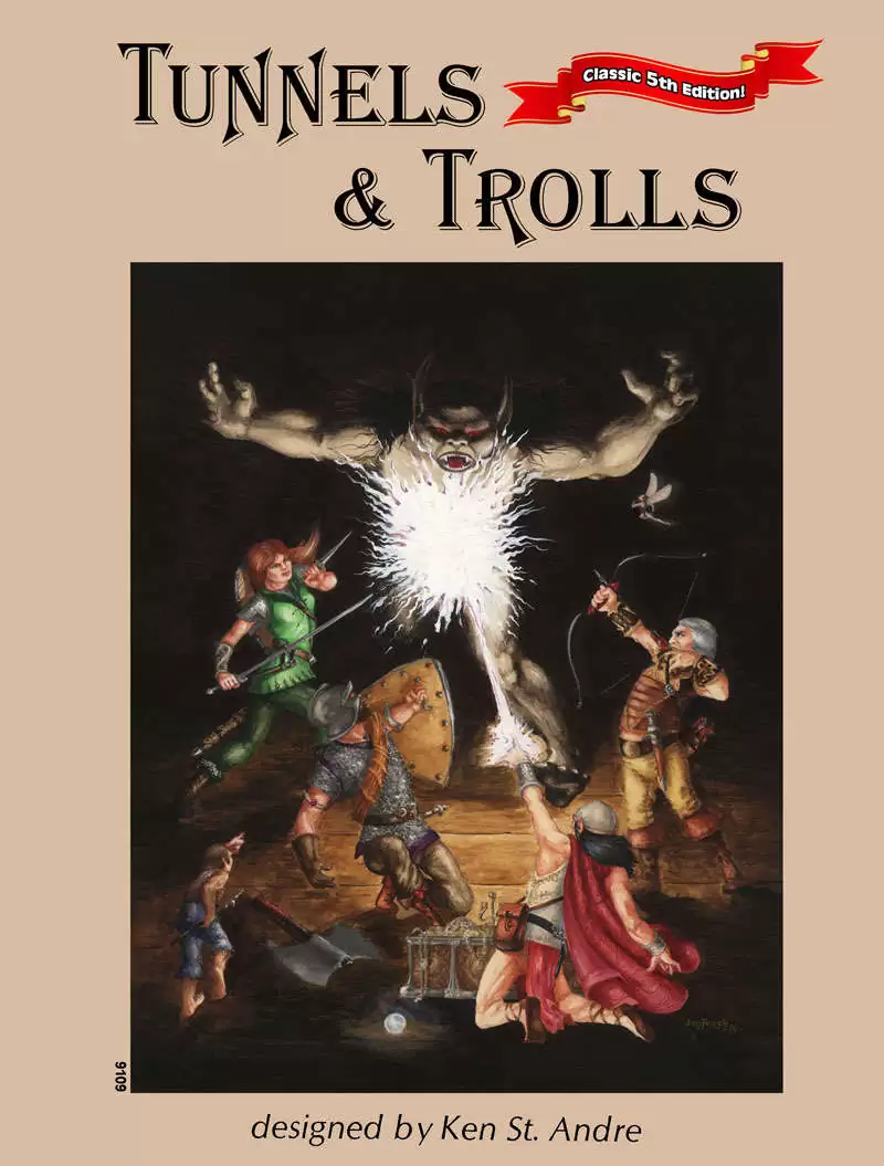 Tunnels & Trolls Rules 5th Editon - Flying Buffalo | DriveThruRPG