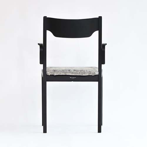 徳島家具 fuji 冨士ファニチア calm カーム セミアームチェア 背板