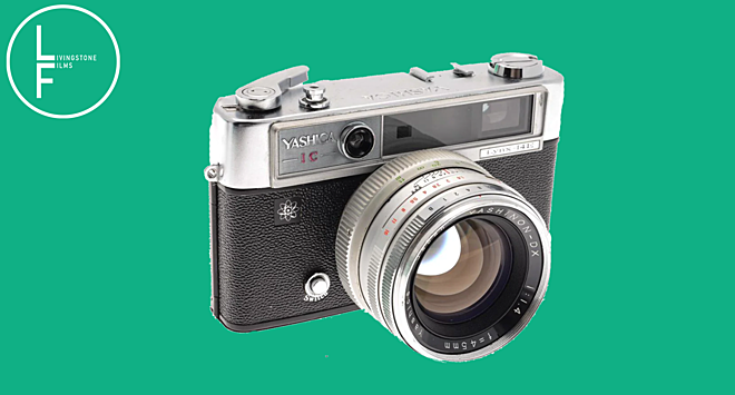 Rent a Yashica 1c Lynx-14E Rangefinder 35mm SLR Film Camera - 45mm