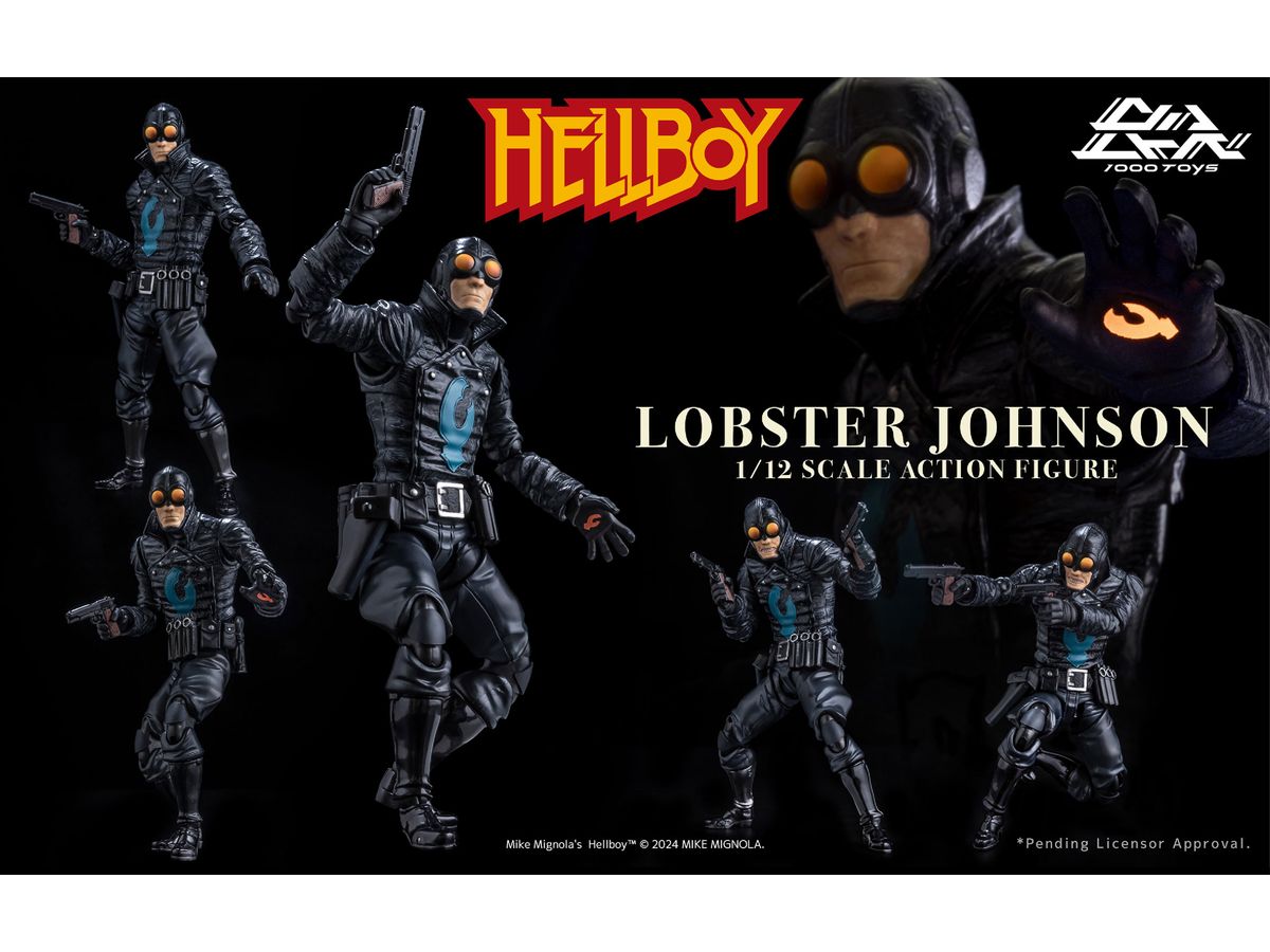 1/12 ロブスター・ジョンソン ACTION FIGURE (ヘルボーイ) | HLJ.co.jp