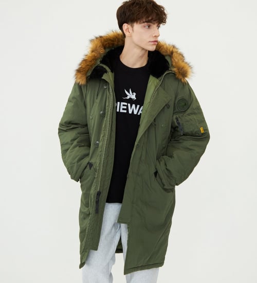 N-3Bジャケット コットンタイプライター|SPIEWAK|スピワック