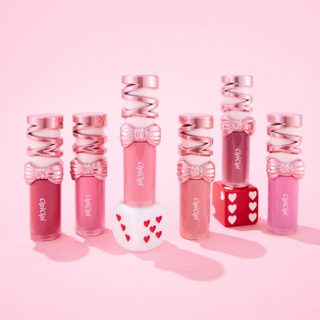 CipiCipi＞透け感ミルキーカラー＆リボンデザインのティントリップが新