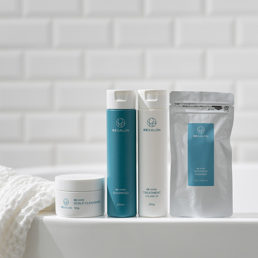 RESALON ヘアケア5点セット RE HOME CARE【定期】おトクな美髪セット