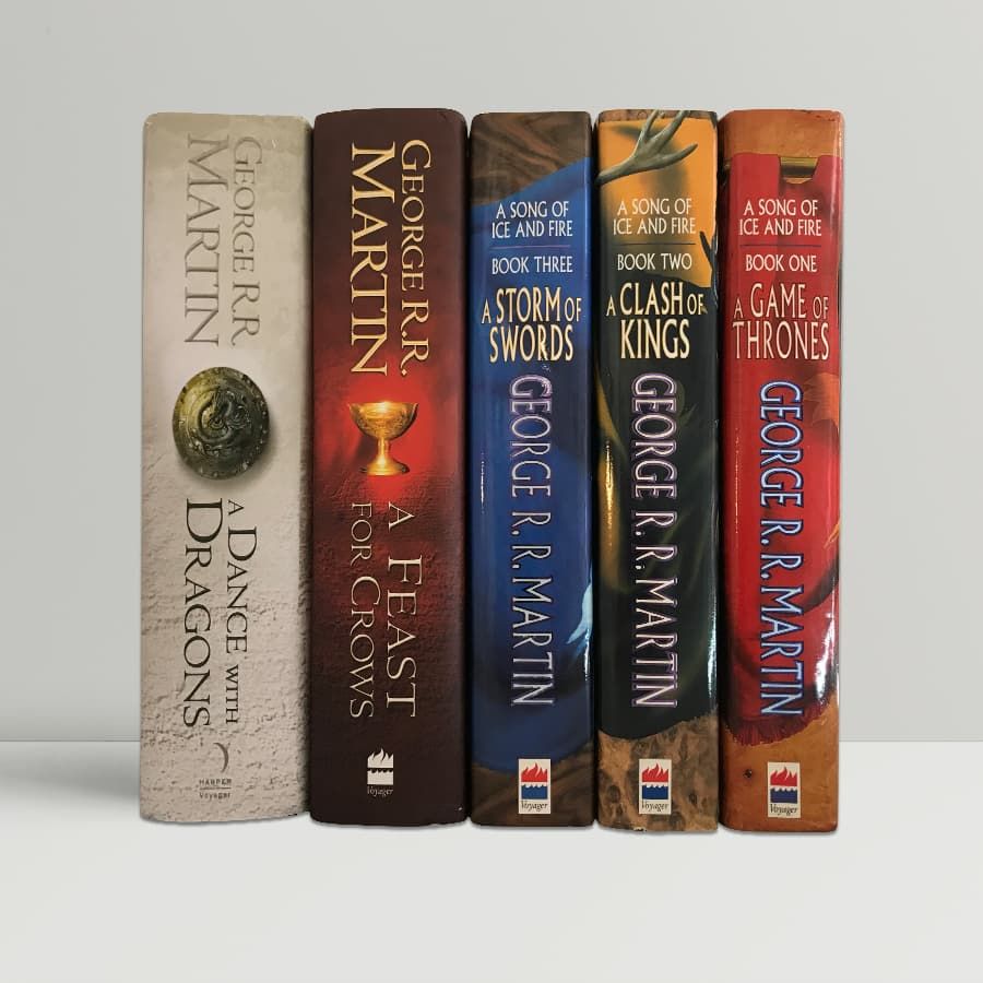 Game of Thrones' Set of First Editions [Comprising: A Game of