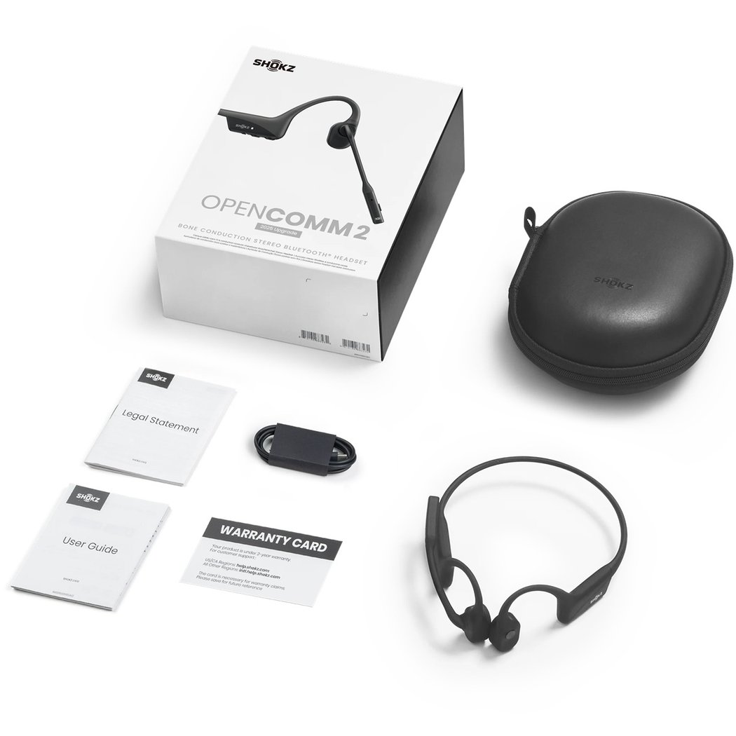 Shokz OpenComm2 2025 Upgrade Wireless Bluetooth Bone Conduction
