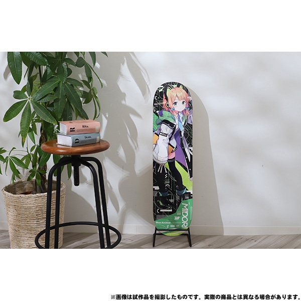 ブルーアーカイブ スケートデッキ D:ミドリ 描き下ろしver.【受注生産