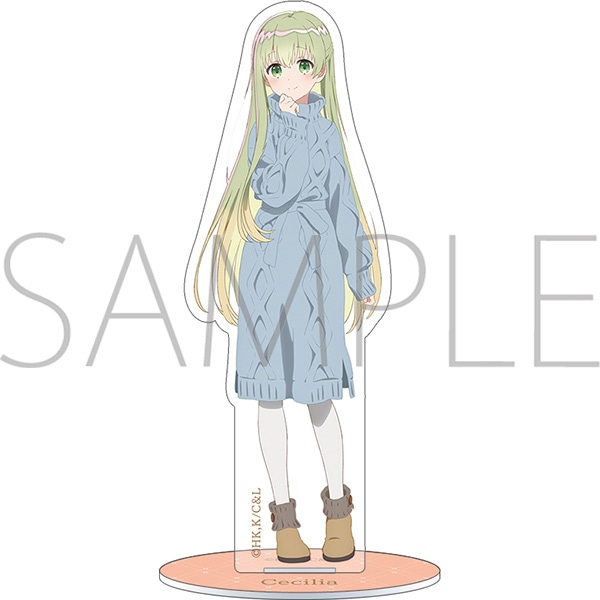 白聖女と黒牧師 アクリルスタンド セシリア D: キャラグッズ