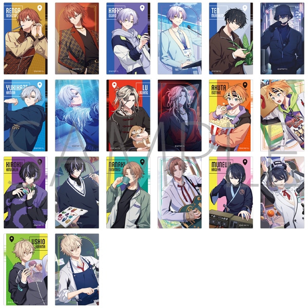 18TRIP クリアシートコレクション ／vol.3 朝班・昼班: キャラグッズ