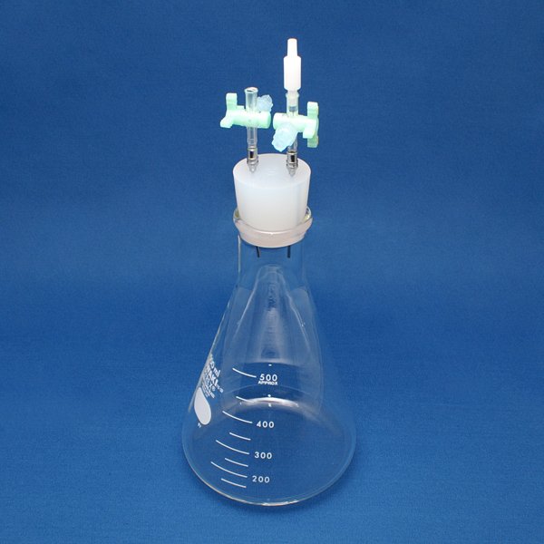 集液フラスコ（三方コック、アダプタ付） - DAIKI WEB SHOP