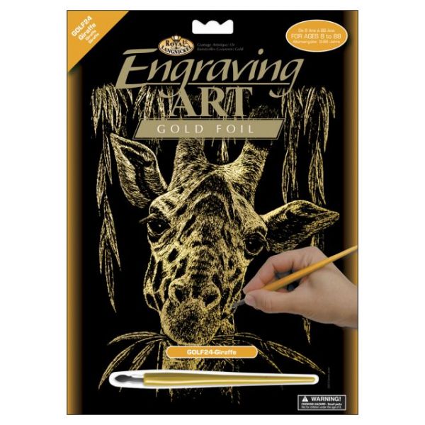 Gold Foil Engraving Art Kit 8