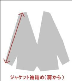 袖丈詰め 袖口からの丈詰め・特殊アイテム用・移動物あり等【当店にて