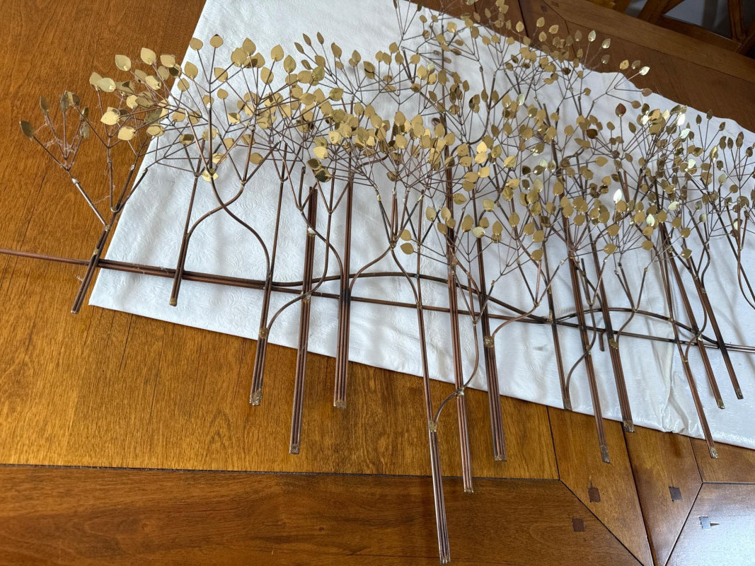 Lot # 24 - MCM Curtis Jere Brass Tree 