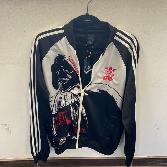 adidas | Jackets & Coats | Nwt Adidas X Star Wars Darth Vader Zip