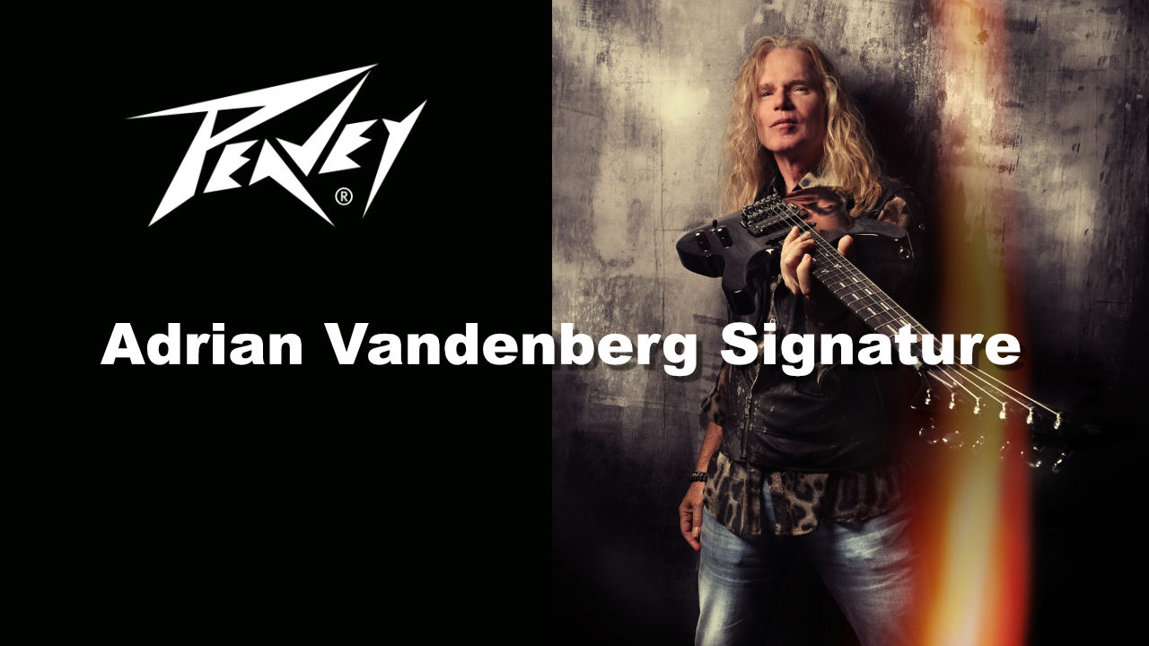 PEAVEY（ピーヴィー）から、WHITESNAKEでの活動で知られる