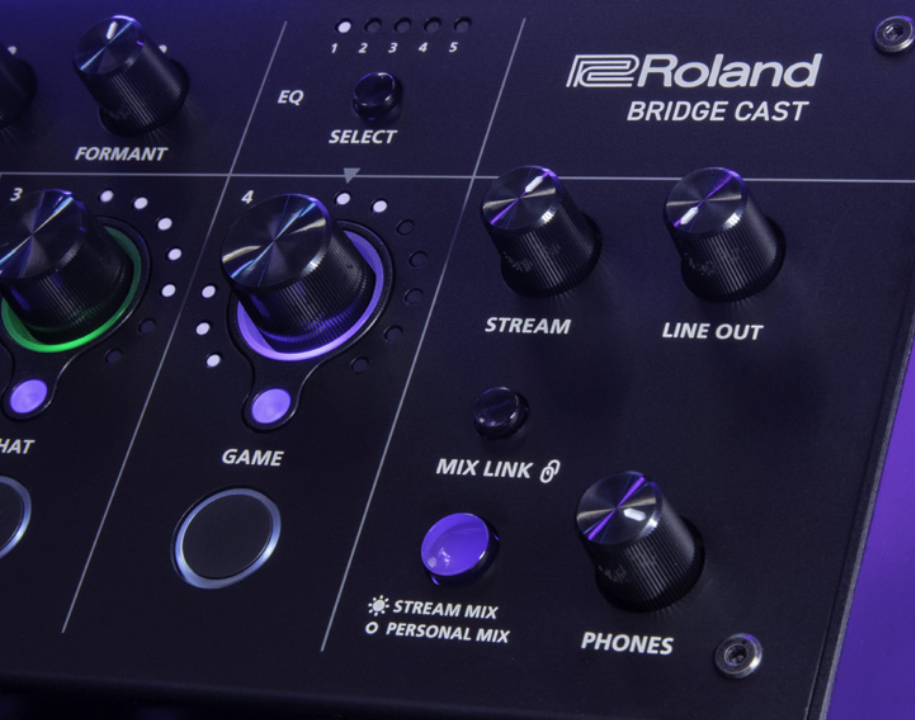 ゲーム配信に特化！ローランドのゲーミングミキサー「BRIDGE CAST」が